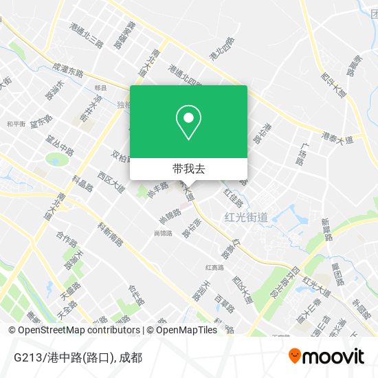 G213/港中路(路口)地图