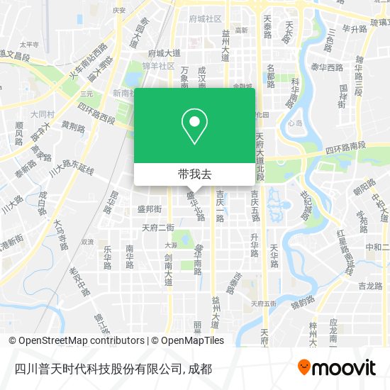 四川普天时代科技股份有限公司地图