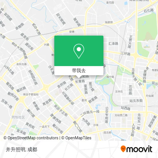 并升照明地图