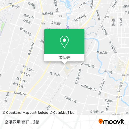 空港四期-南门地图