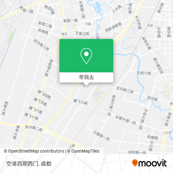 空港四期西门地图