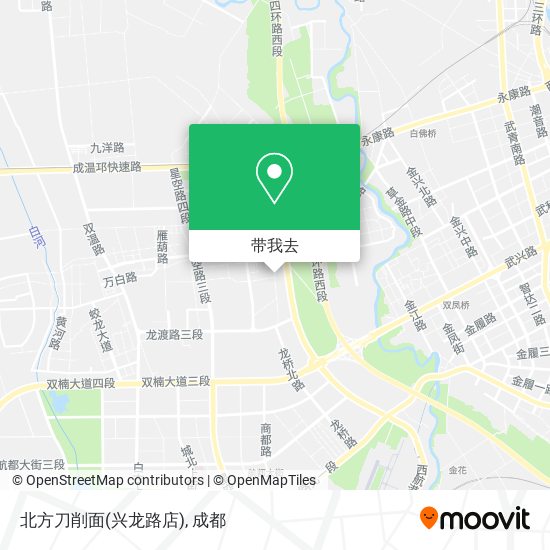 北方刀削面(兴龙路店)地图