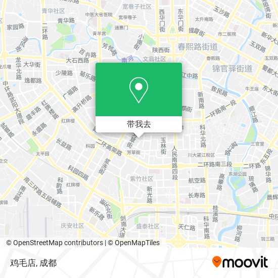 鸡毛店地图