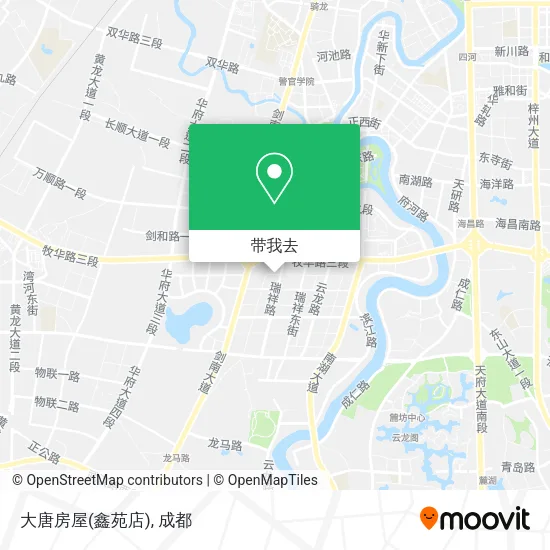 大唐房屋(鑫苑店)地图