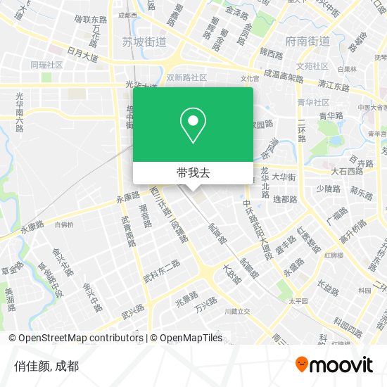 俏佳颜地图