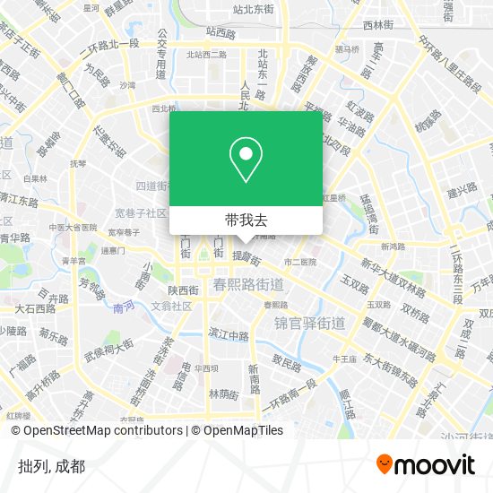 拙列地图