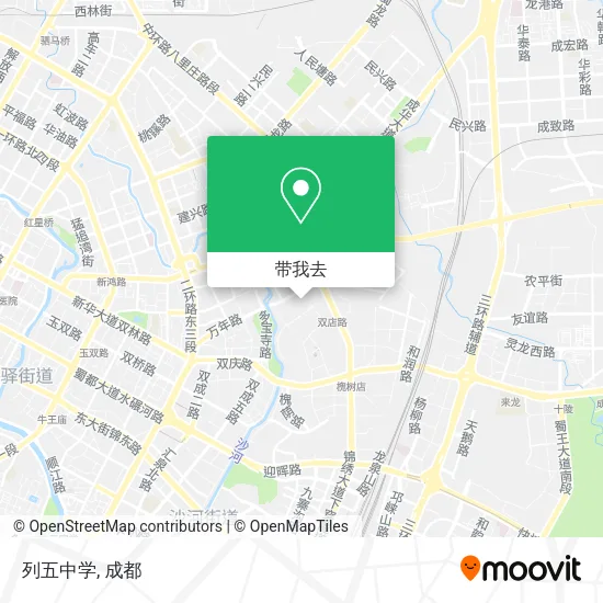 列五中学地图