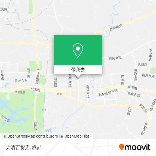 荣清百货店地图