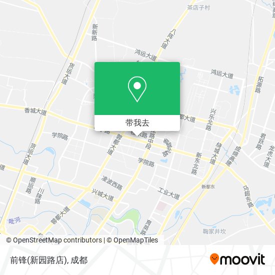 前锋(新园路店)地图
