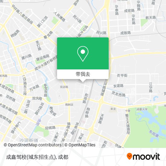 成鑫驾校(城东招生点)地图