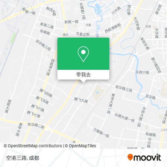 空港三路地图