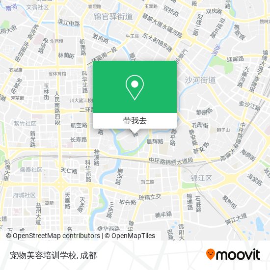 宠物美容培训学校地图