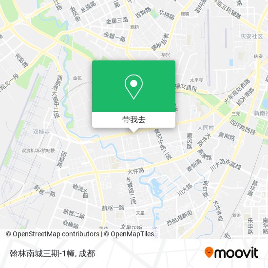 翰林南城三期-1幢地图