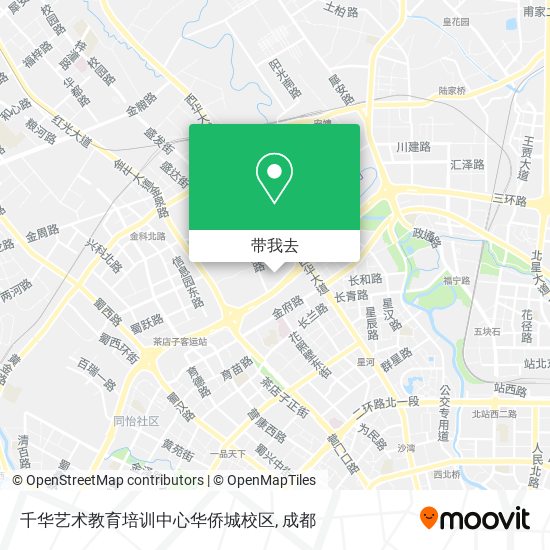 千华艺术教育培训中心华侨城校区地图