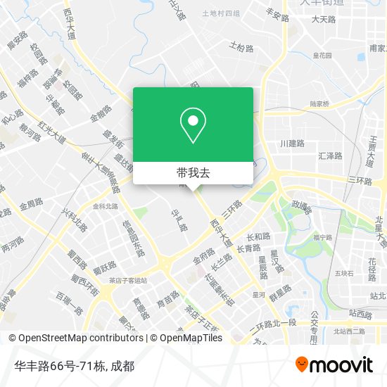 华丰路66号-71栋地图