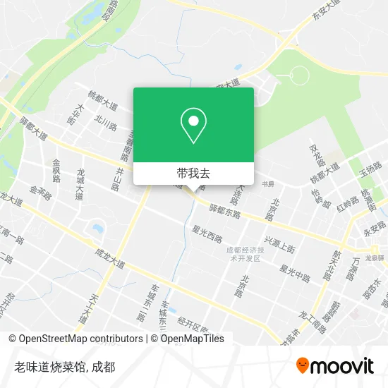 老味道烧菜馆地图