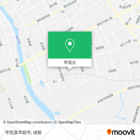 学院嘉华超市地图