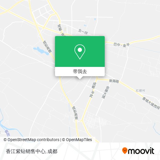 香江紫钻销售中心地图