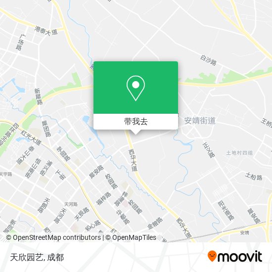 天欣园艺地图