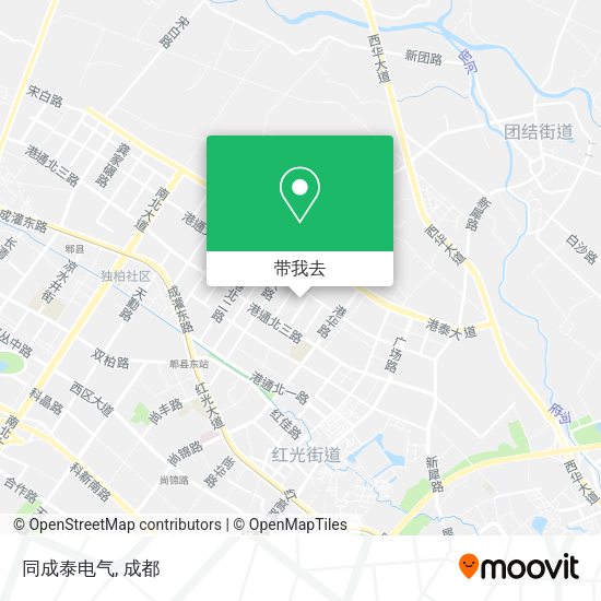 同成泰电气地图