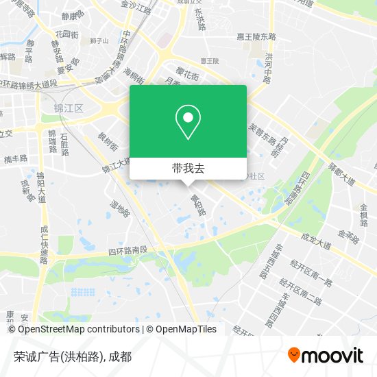 荣诚广告(洪柏路)地图