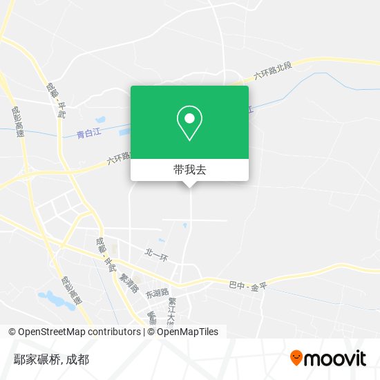 鄢家碾桥地图