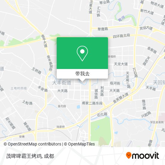 茂啤啤霸王烤鸡地图