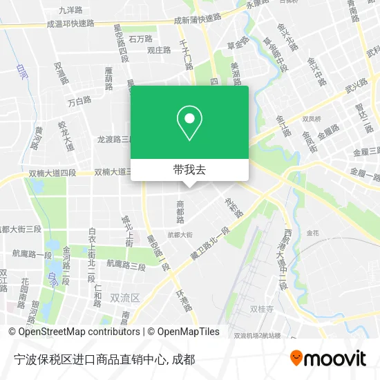 宁波保税区进口商品直销中心地图