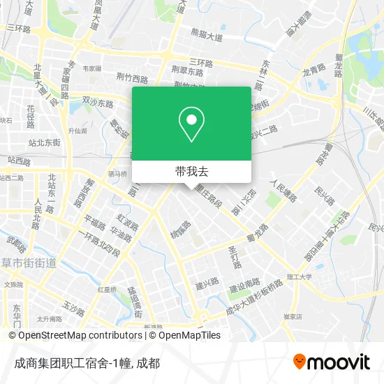 成商集团职工宿舍-1幢地图