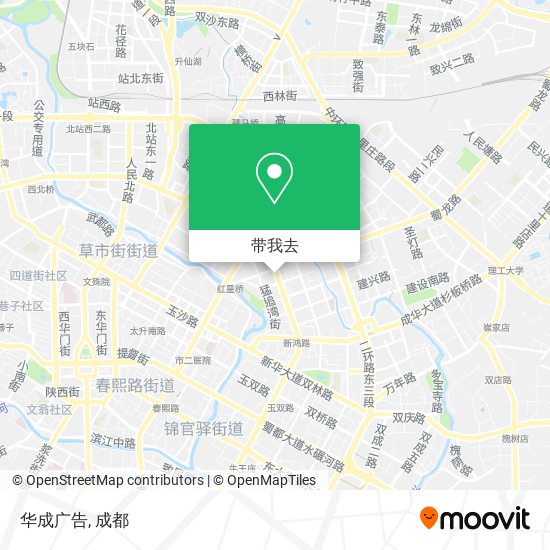 华成广告地图
