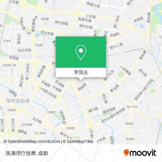 医康理疗按摩地图