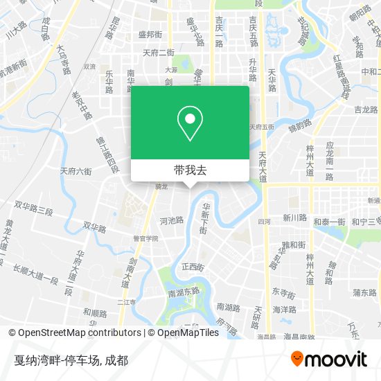戛纳湾畔-停车场地图