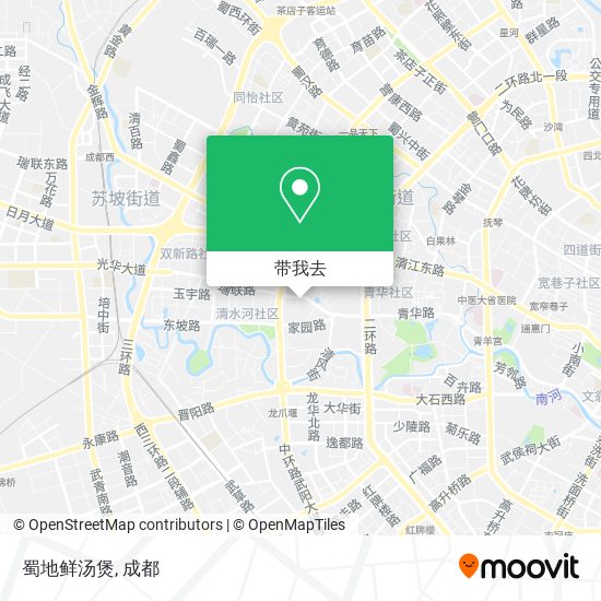 蜀地鲜汤煲地图