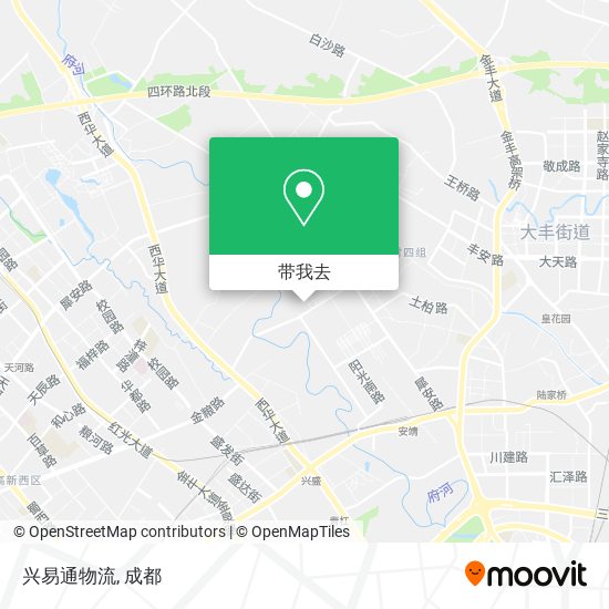 兴易通物流地图