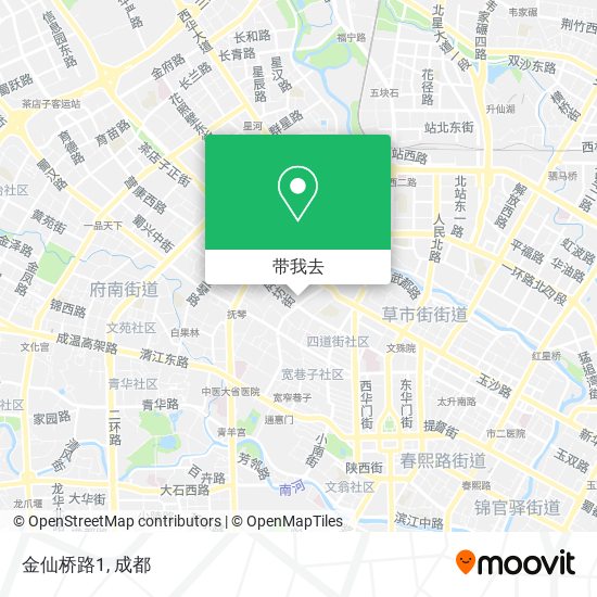 金仙桥路1地图