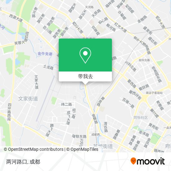 两河路口地图