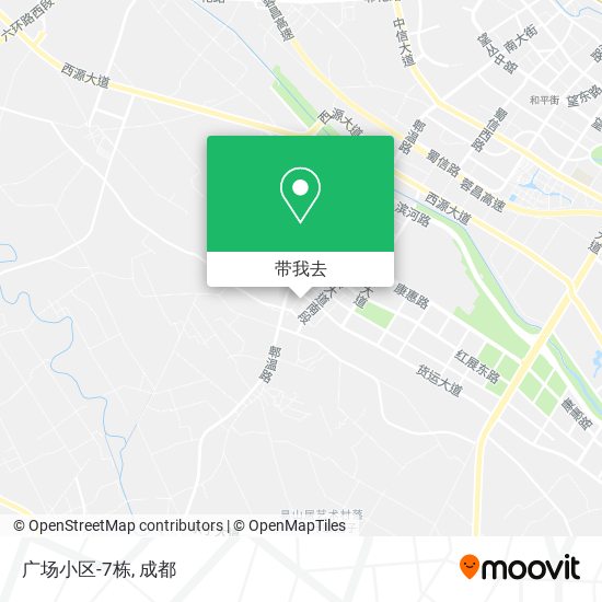 广场小区-7栋地图