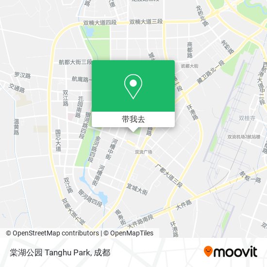 棠湖公园 Tanghu Park地图