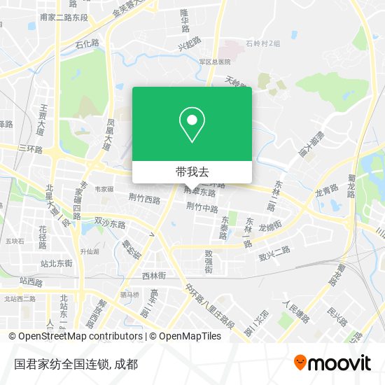 国君家纺全国连锁地图