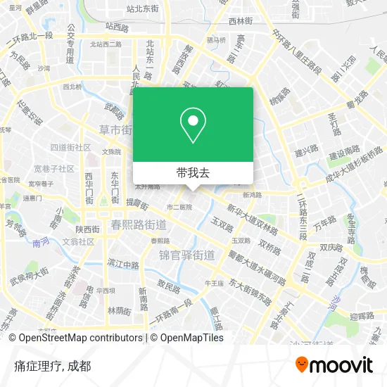 痛症理疗地图
