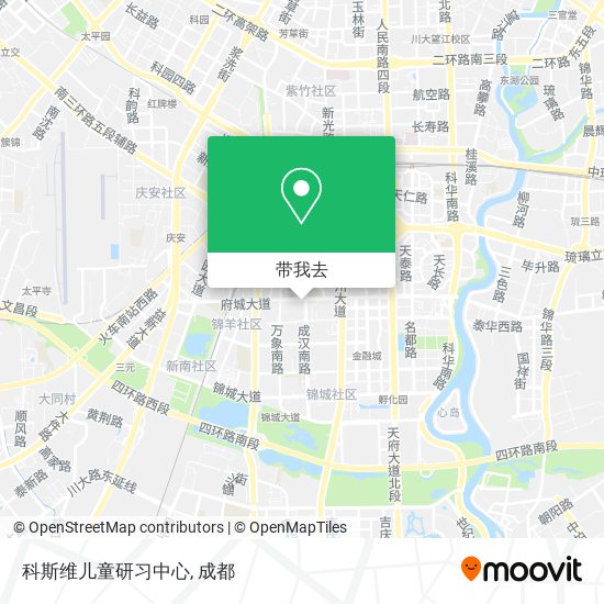 科斯维儿童研习中心地图