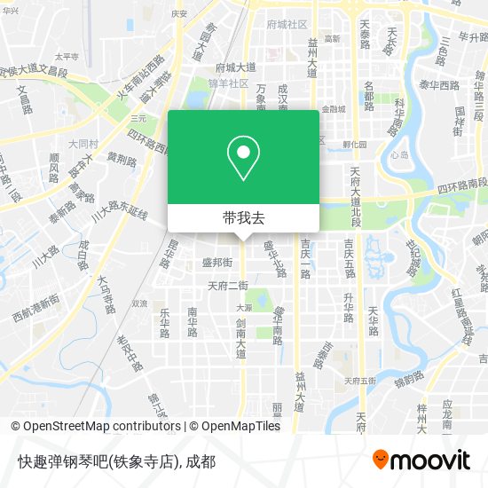 快趣弹钢琴吧(铁象寺店)地图