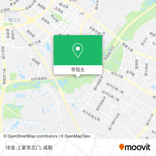 绿道-上宴东北门地图