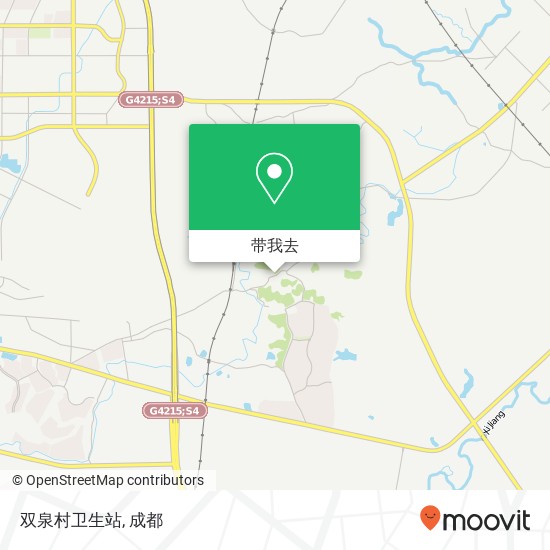 双泉村卫生站地图