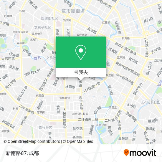 新南路87地图