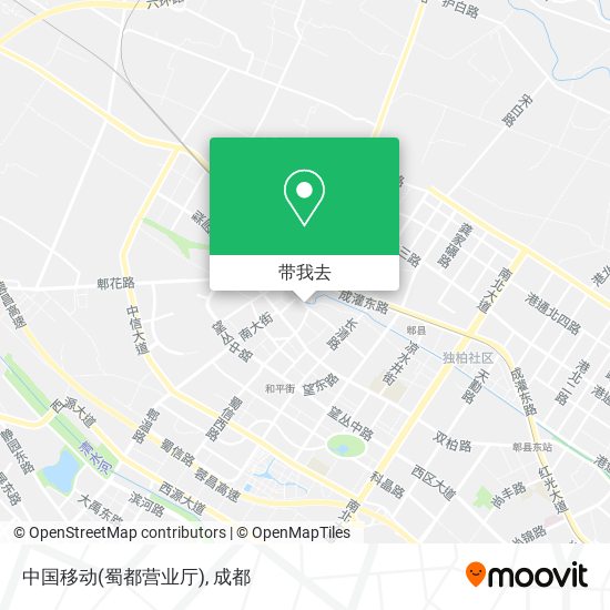 中国移动(蜀都营业厅)地图