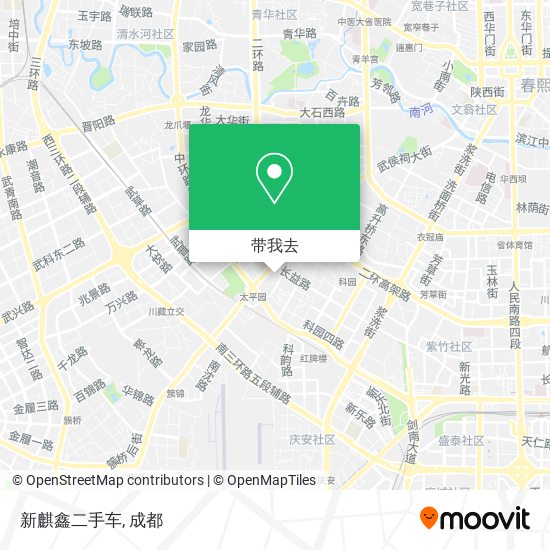 新麒鑫二手车地图