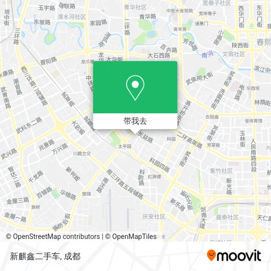 新麒鑫二手车地图