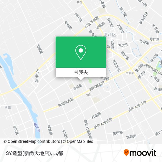 SY.造型(新尚天地店)地图