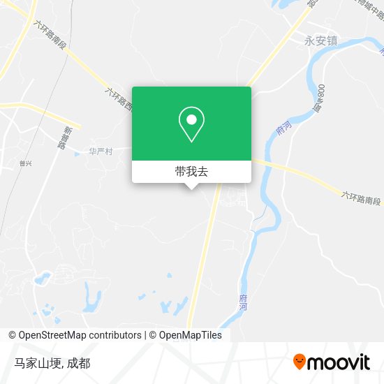 马家山埂地图